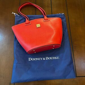 NWOT Dooney & Bourke Andie tote bright orange red